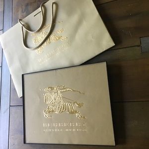 Burberry logo bag with free frame